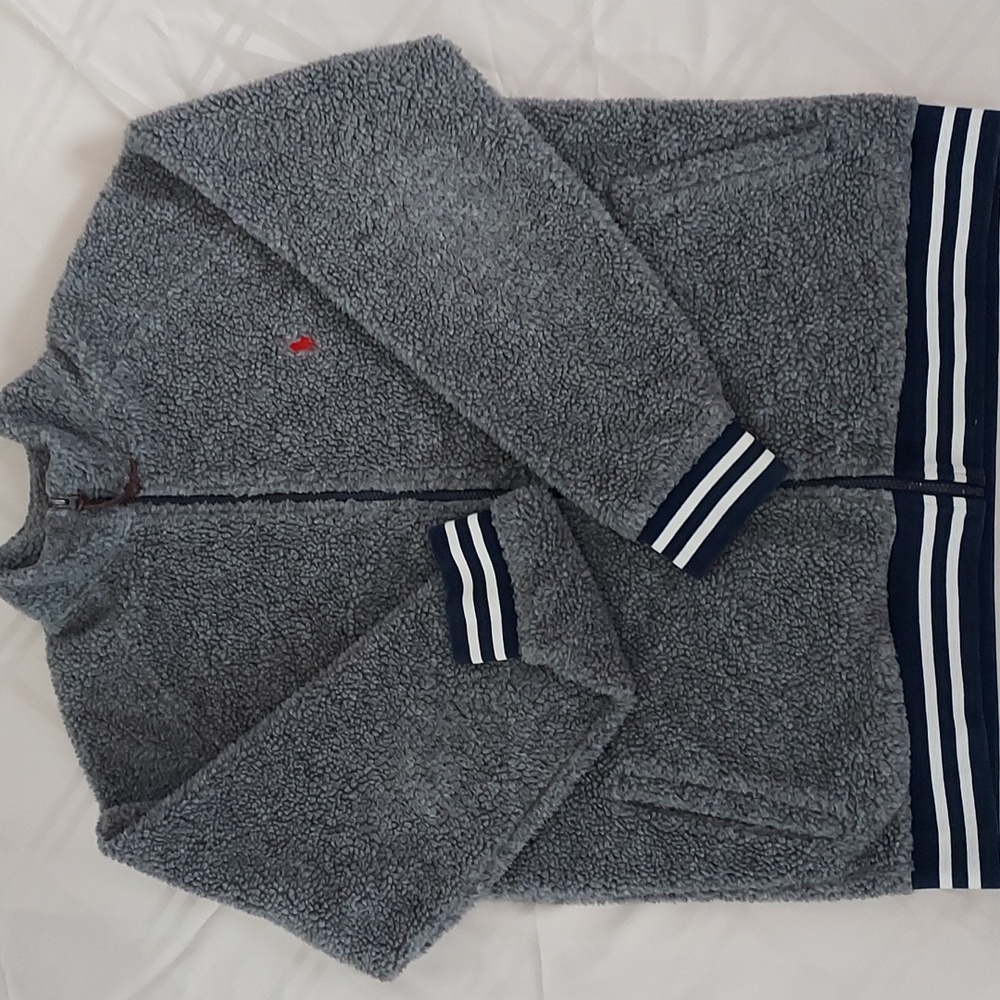 Polo Ralph Lauren Sherpa Talon Deep Pile Full Zip Mens XLT Jacket